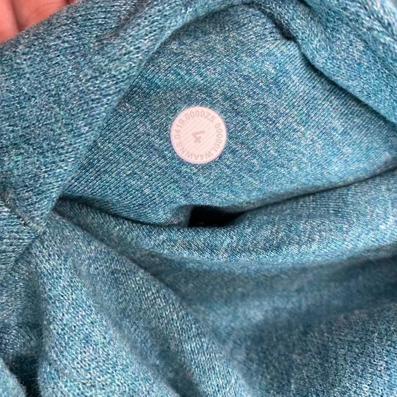 Lululemon Scuba Hoodie *Light Cotton FleeceHeathered Desert Teal